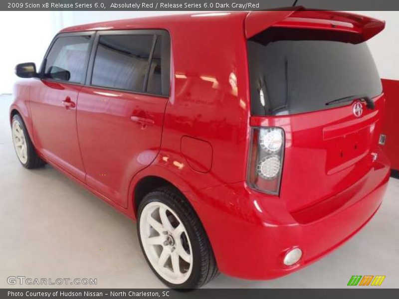 Absolutely Red / Release Series 6.0 Dark Gray/Red 2009 Scion xB Release Series 6.0