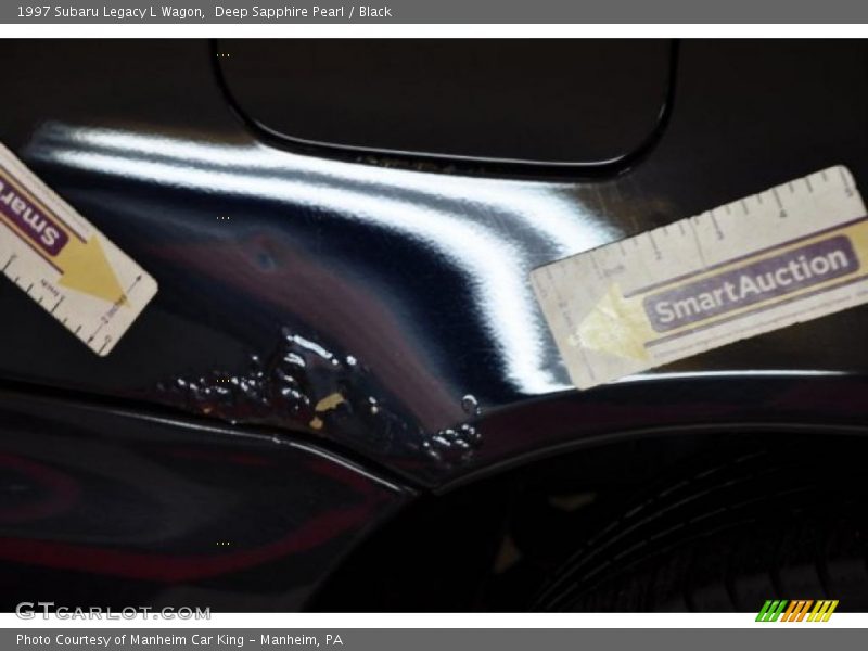 Deep Sapphire Pearl / Black 1997 Subaru Legacy L Wagon