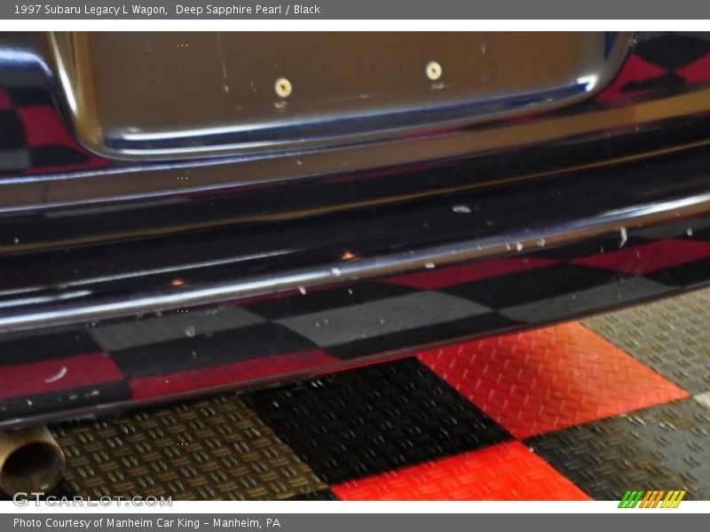 Deep Sapphire Pearl / Black 1997 Subaru Legacy L Wagon