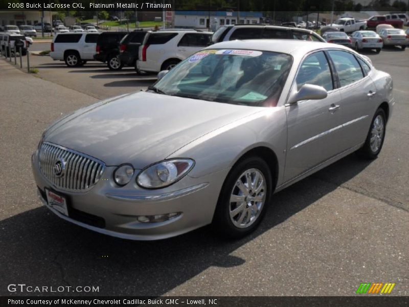 Platinum Metallic / Titanium 2008 Buick LaCrosse CXL