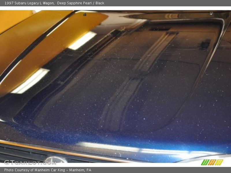 Deep Sapphire Pearl / Black 1997 Subaru Legacy L Wagon