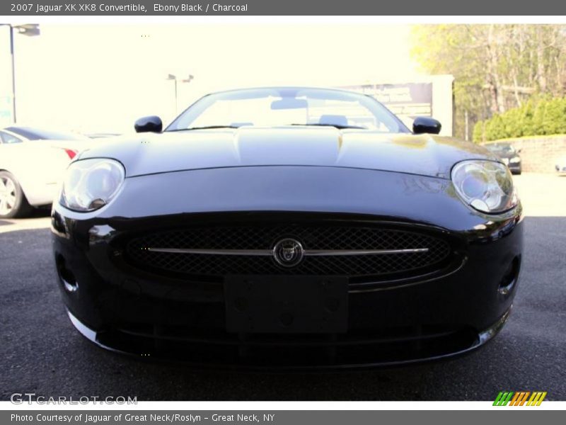 Ebony Black / Charcoal 2007 Jaguar XK XK8 Convertible