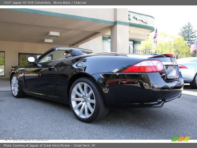 Ebony Black / Charcoal 2007 Jaguar XK XK8 Convertible