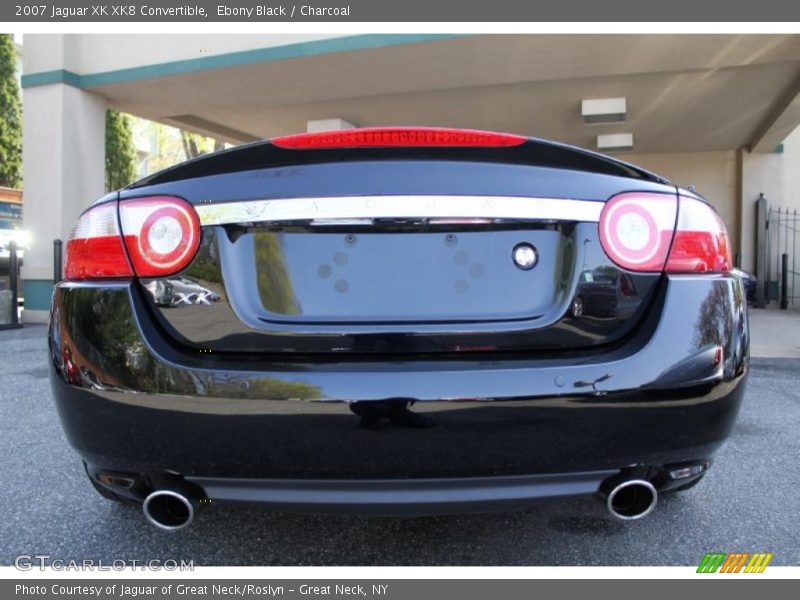 Ebony Black / Charcoal 2007 Jaguar XK XK8 Convertible