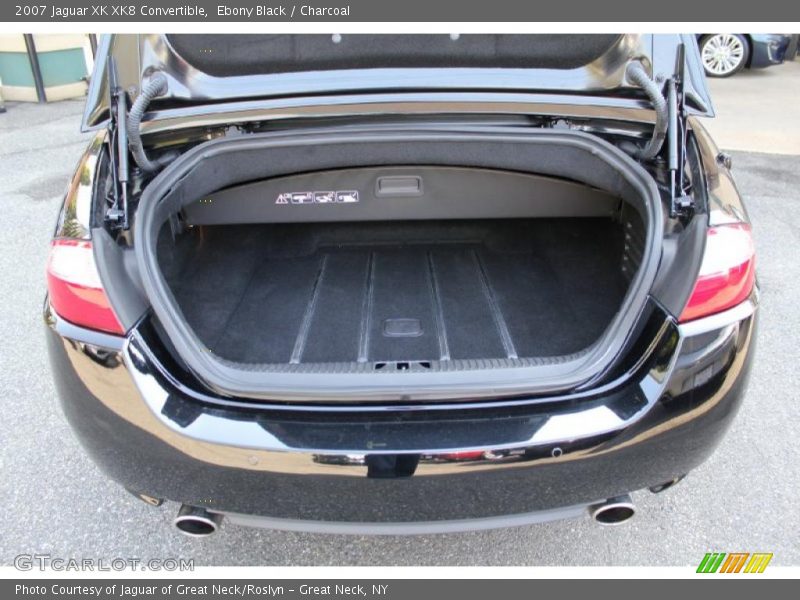 Ebony Black / Charcoal 2007 Jaguar XK XK8 Convertible