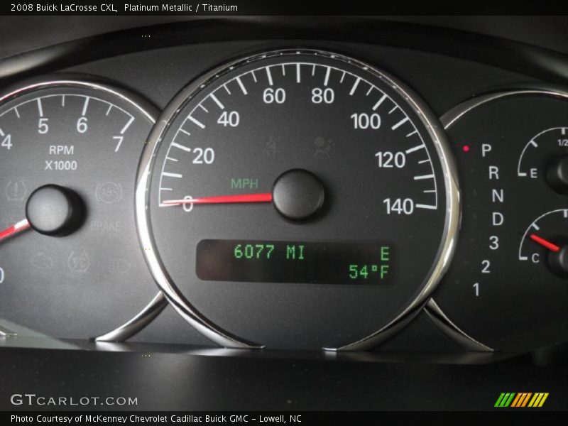 Platinum Metallic / Titanium 2008 Buick LaCrosse CXL