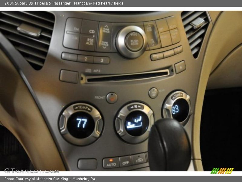 Mahogany Red Pearl / Beige 2006 Subaru B9 Tribeca 5 Passenger