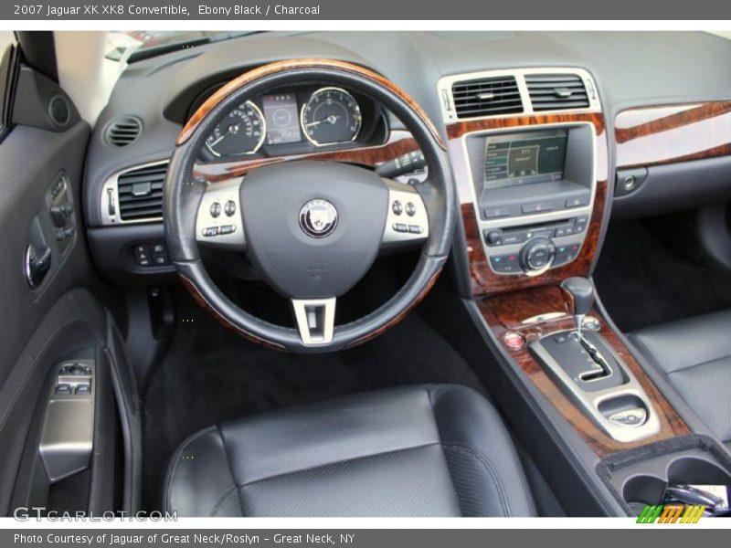Ebony Black / Charcoal 2007 Jaguar XK XK8 Convertible