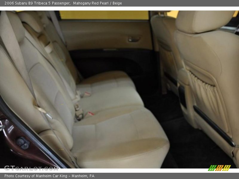 Mahogany Red Pearl / Beige 2006 Subaru B9 Tribeca 5 Passenger