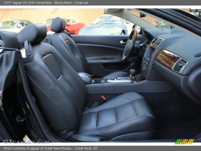 Ebony Black / Charcoal 2007 Jaguar XK XK8 Convertible