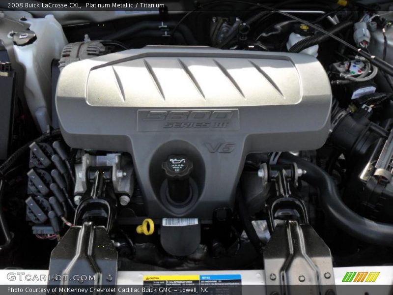 Platinum Metallic / Titanium 2008 Buick LaCrosse CXL