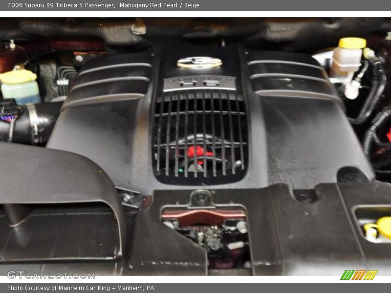 Mahogany Red Pearl / Beige 2006 Subaru B9 Tribeca 5 Passenger