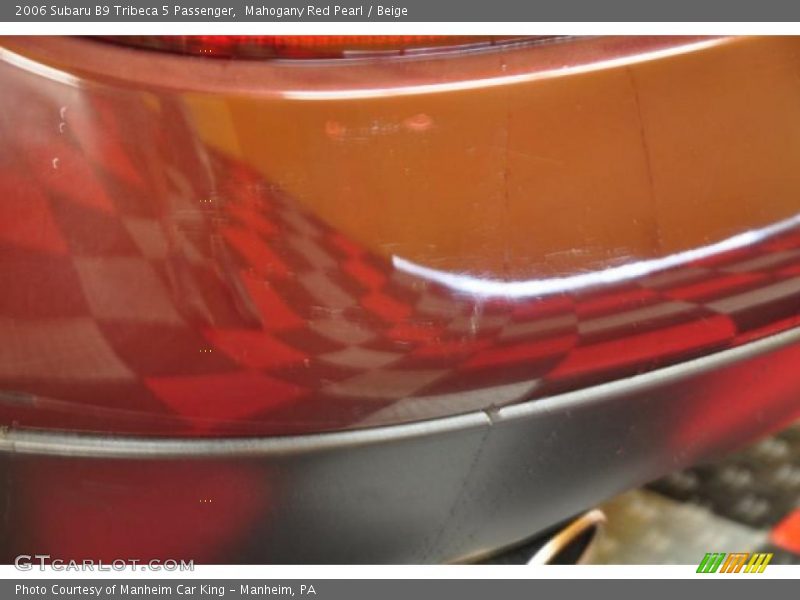 Mahogany Red Pearl / Beige 2006 Subaru B9 Tribeca 5 Passenger