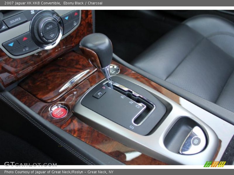 Ebony Black / Charcoal 2007 Jaguar XK XK8 Convertible
