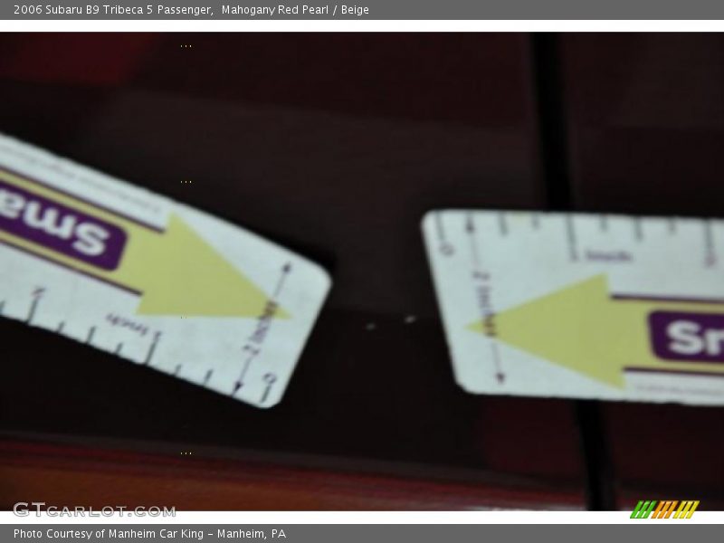 Mahogany Red Pearl / Beige 2006 Subaru B9 Tribeca 5 Passenger