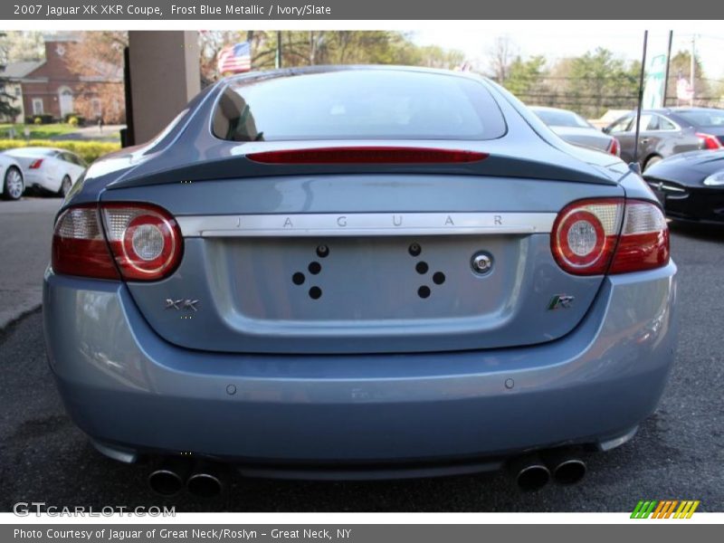 Frost Blue Metallic / Ivory/Slate 2007 Jaguar XK XKR Coupe