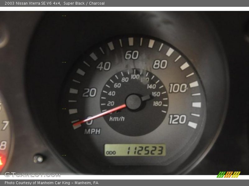 Super Black / Charcoal 2003 Nissan Xterra SE V6 4x4