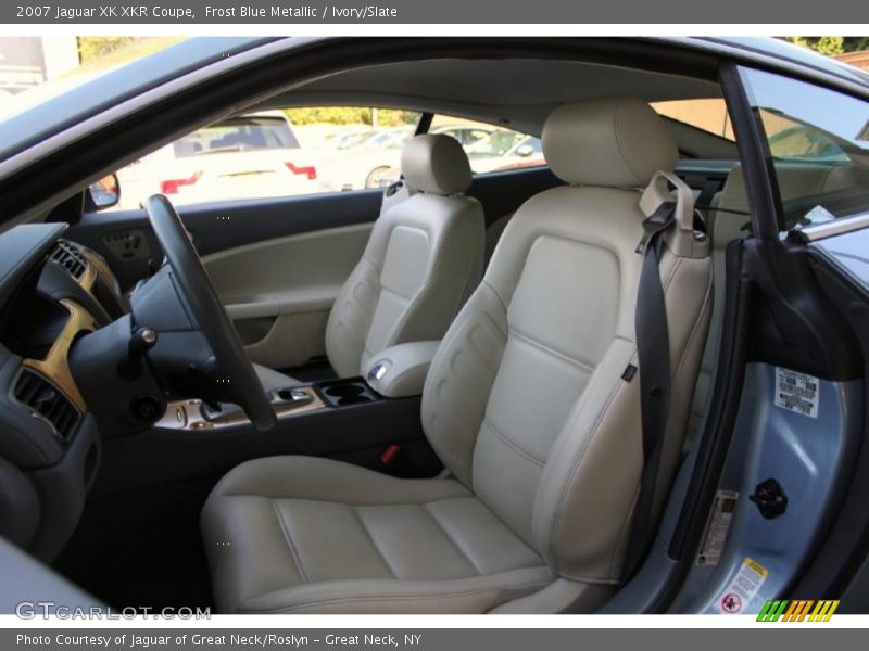  2007 XK XKR Coupe Ivory/Slate Interior