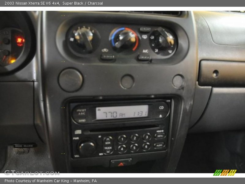 Super Black / Charcoal 2003 Nissan Xterra SE V6 4x4