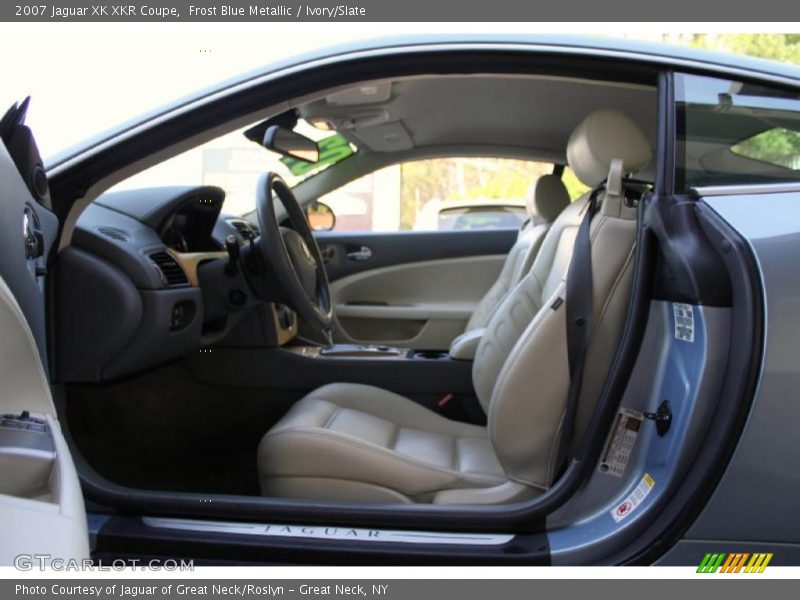  2007 XK XKR Coupe Ivory/Slate Interior