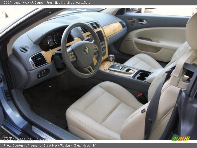  2007 XK XKR Coupe Ivory/Slate Interior