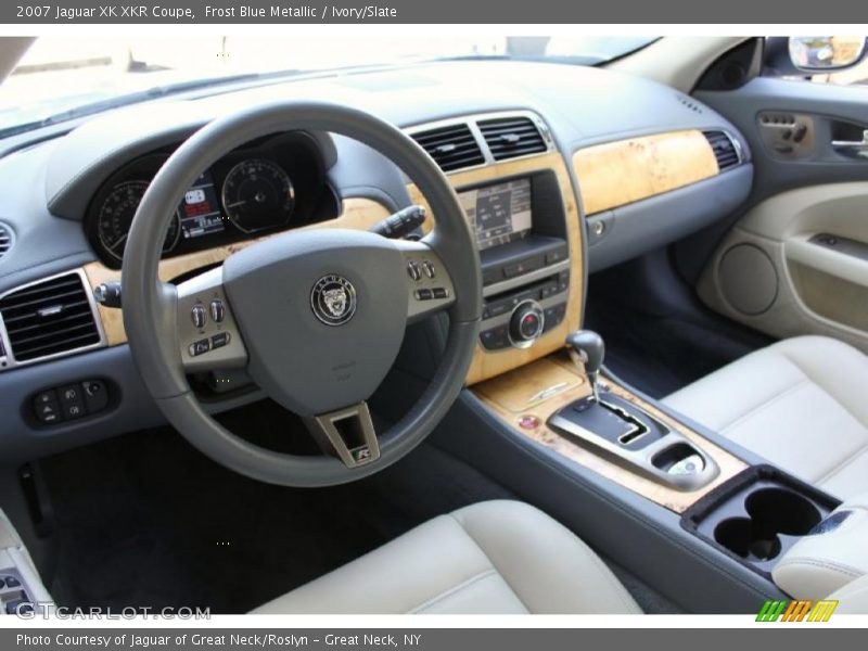 Ivory/Slate Interior - 2007 XK XKR Coupe 