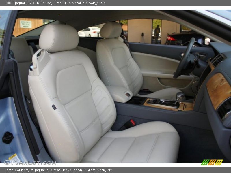  2007 XK XKR Coupe Ivory/Slate Interior