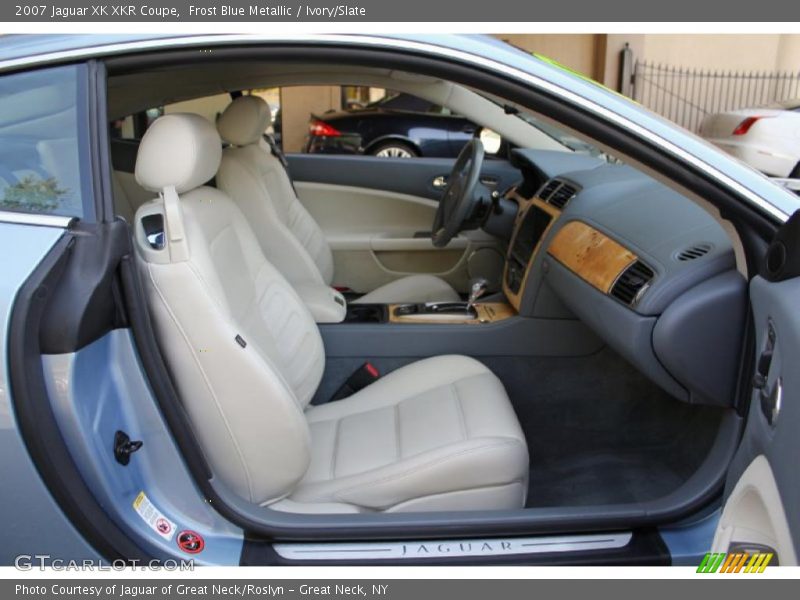  2007 XK XKR Coupe Ivory/Slate Interior