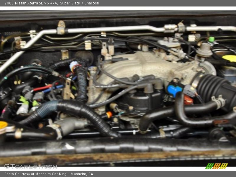 Super Black / Charcoal 2003 Nissan Xterra SE V6 4x4