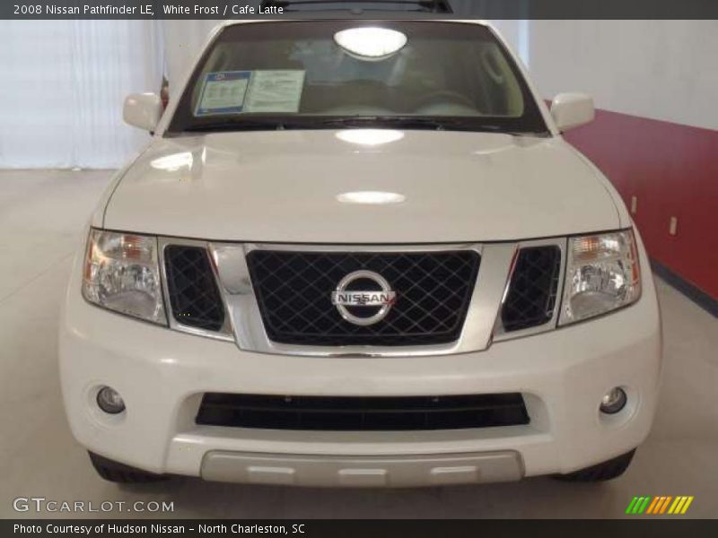 White Frost / Cafe Latte 2008 Nissan Pathfinder LE
