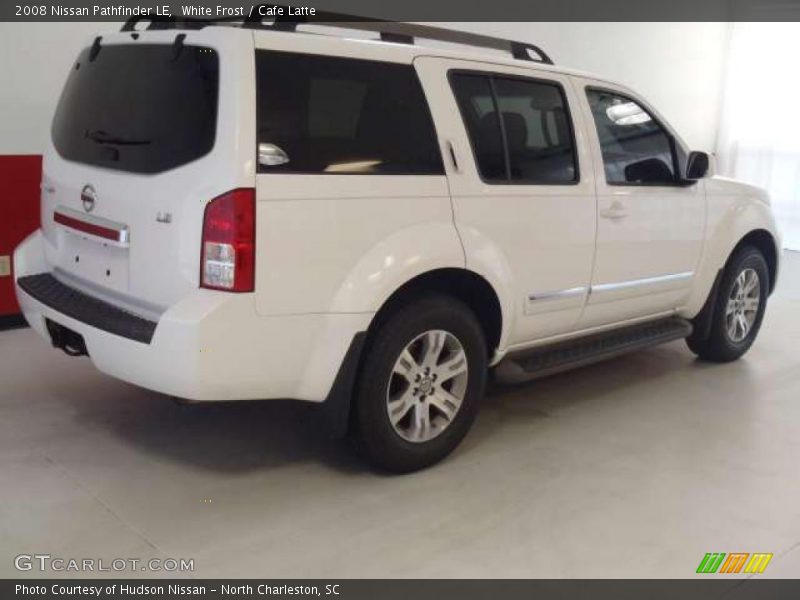 White Frost / Cafe Latte 2008 Nissan Pathfinder LE