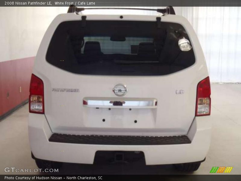 White Frost / Cafe Latte 2008 Nissan Pathfinder LE