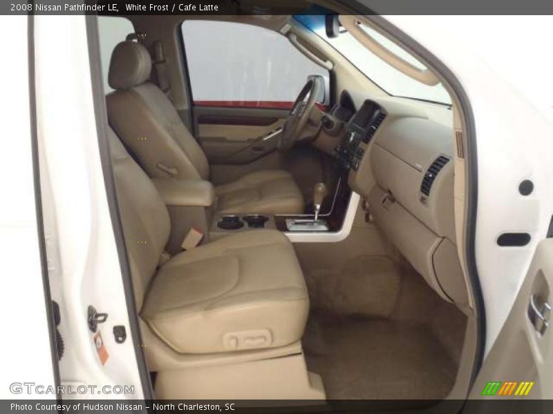 White Frost / Cafe Latte 2008 Nissan Pathfinder LE