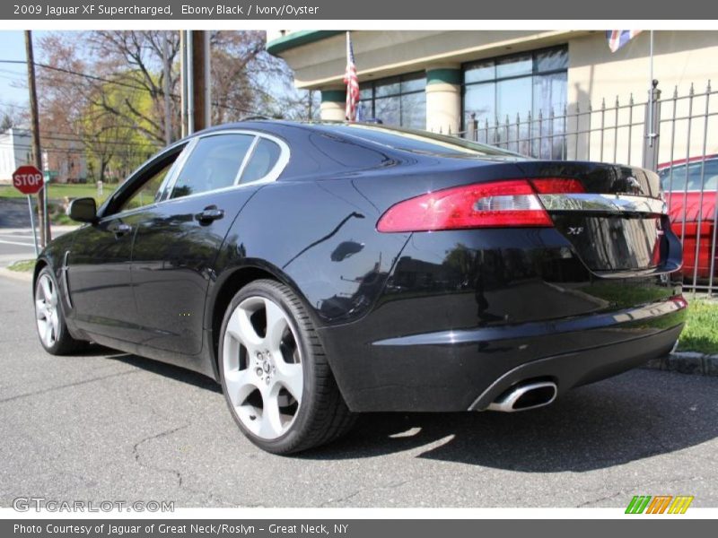Ebony Black / Ivory/Oyster 2009 Jaguar XF Supercharged