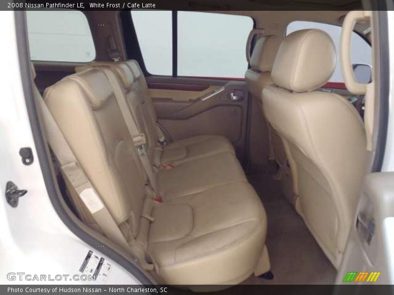 White Frost / Cafe Latte 2008 Nissan Pathfinder LE