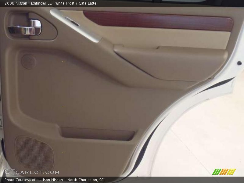 White Frost / Cafe Latte 2008 Nissan Pathfinder LE