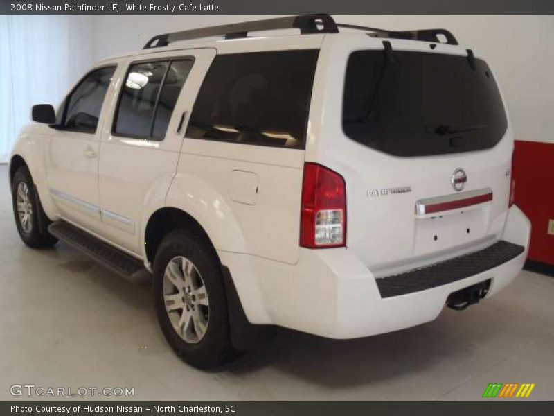 White Frost / Cafe Latte 2008 Nissan Pathfinder LE
