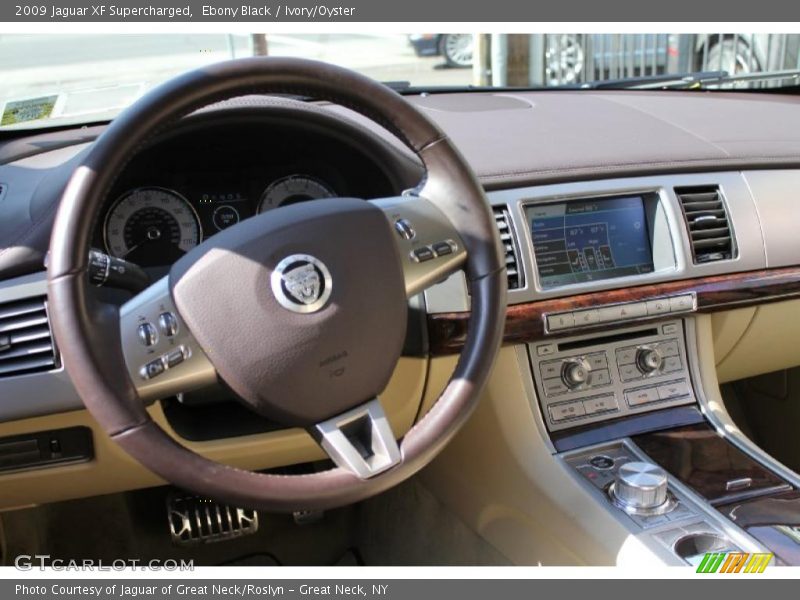 Ebony Black / Ivory/Oyster 2009 Jaguar XF Supercharged