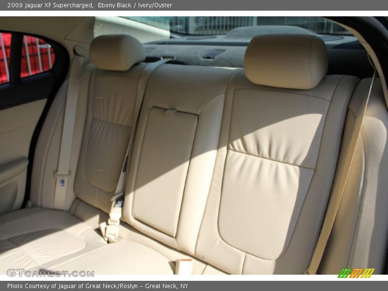 Ebony Black / Ivory/Oyster 2009 Jaguar XF Supercharged