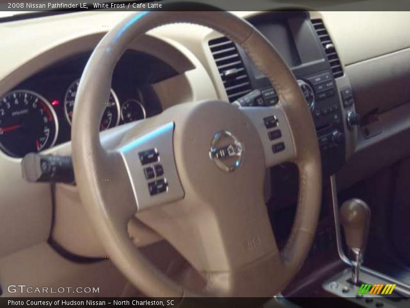 White Frost / Cafe Latte 2008 Nissan Pathfinder LE