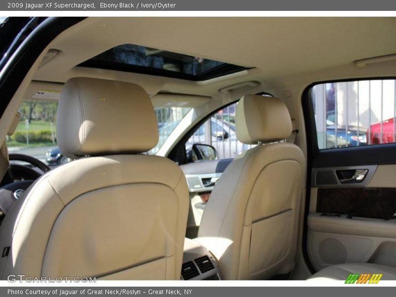 Ebony Black / Ivory/Oyster 2009 Jaguar XF Supercharged