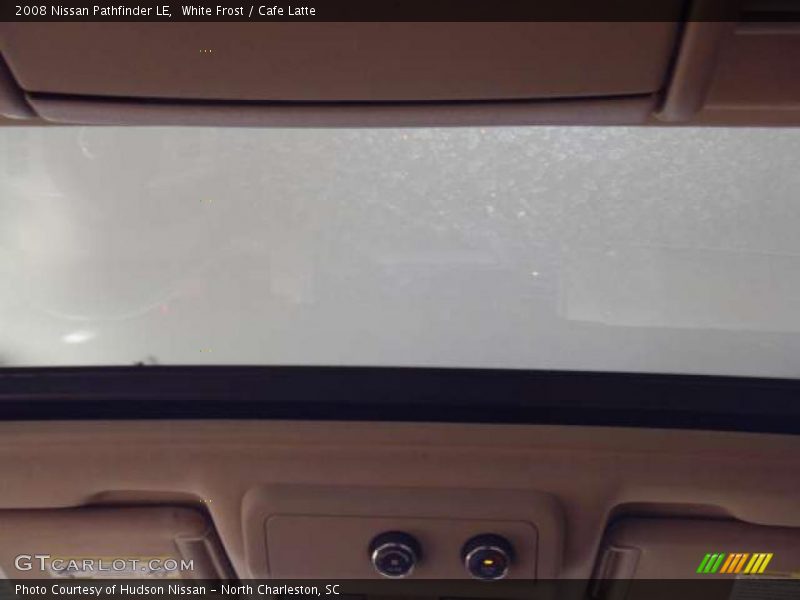 White Frost / Cafe Latte 2008 Nissan Pathfinder LE