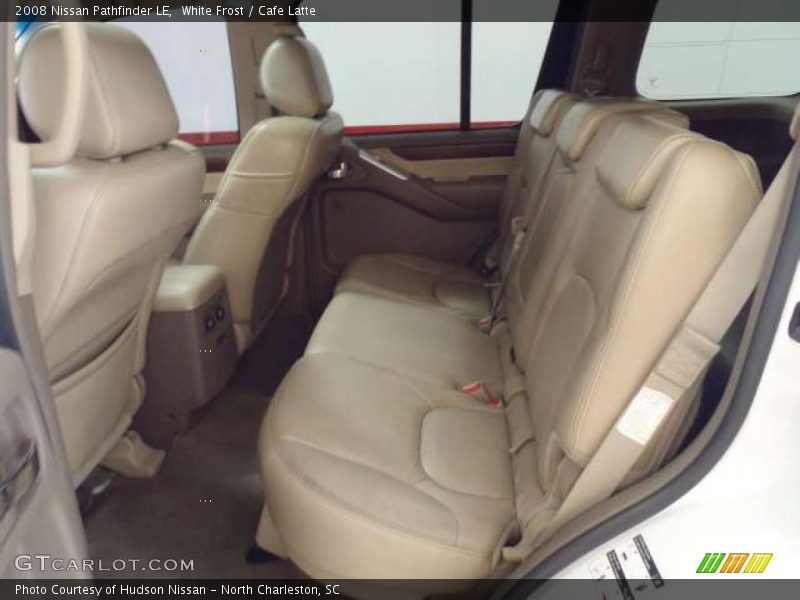 White Frost / Cafe Latte 2008 Nissan Pathfinder LE
