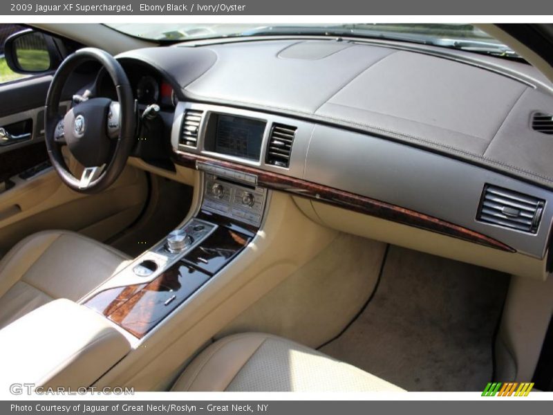 Ebony Black / Ivory/Oyster 2009 Jaguar XF Supercharged
