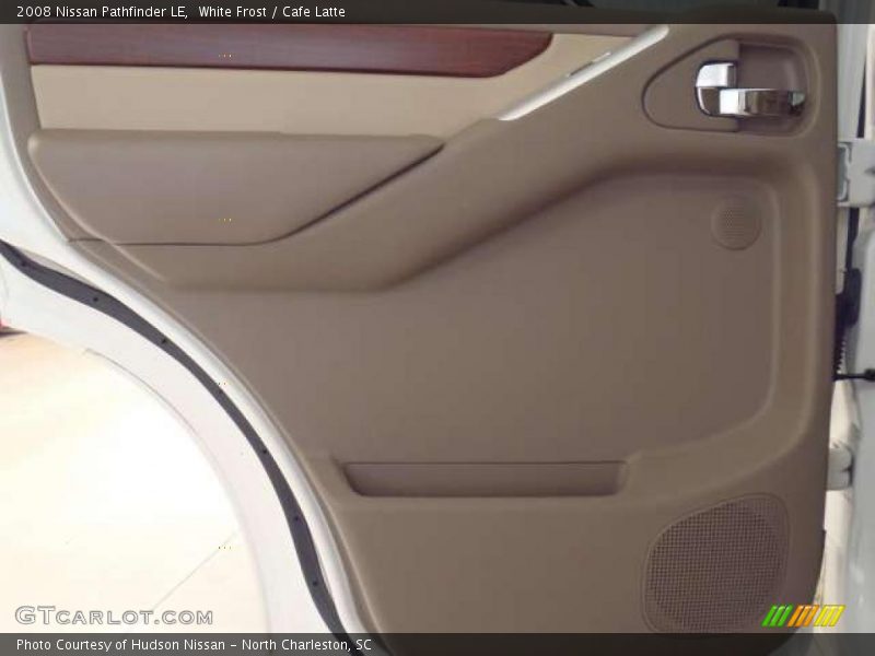 White Frost / Cafe Latte 2008 Nissan Pathfinder LE