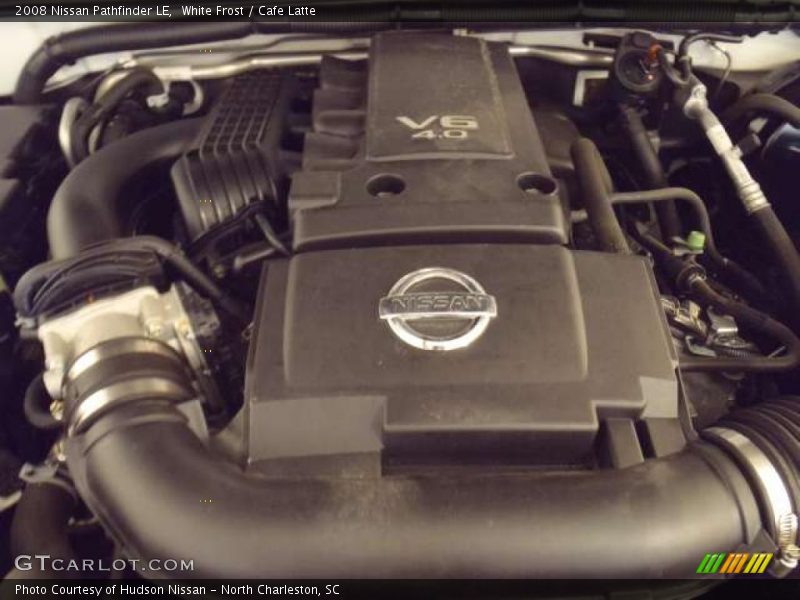 White Frost / Cafe Latte 2008 Nissan Pathfinder LE