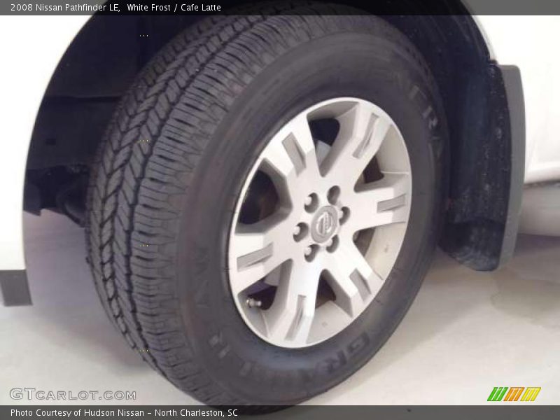 White Frost / Cafe Latte 2008 Nissan Pathfinder LE