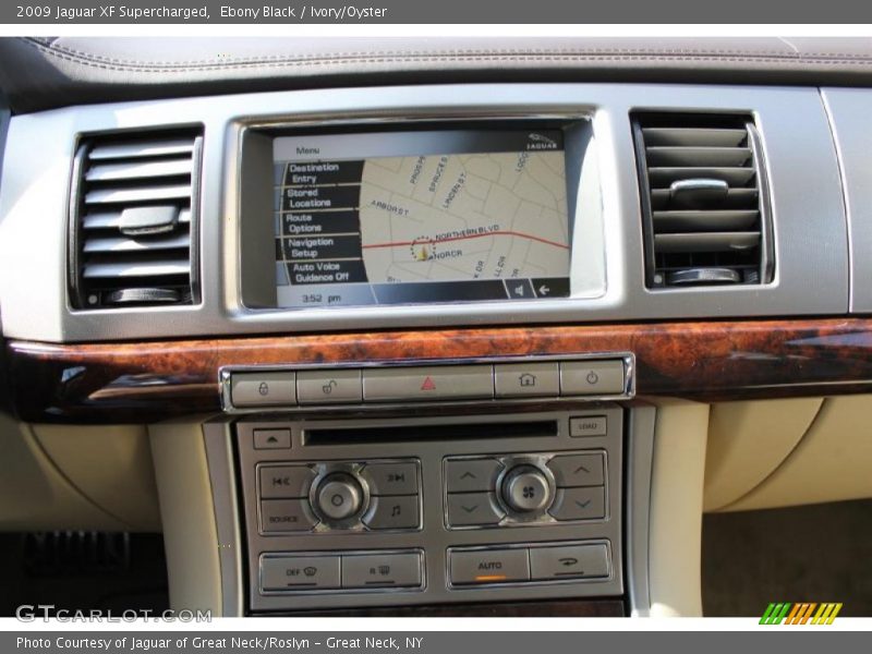 Ebony Black / Ivory/Oyster 2009 Jaguar XF Supercharged