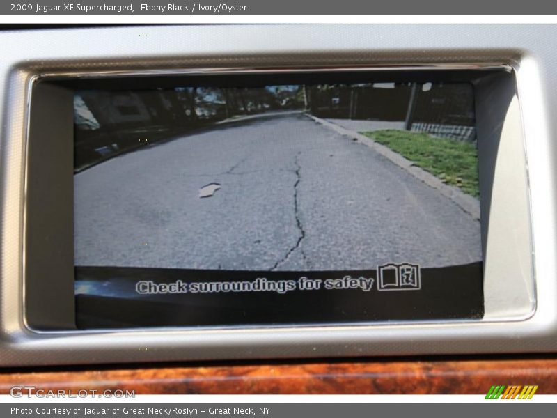 Ebony Black / Ivory/Oyster 2009 Jaguar XF Supercharged