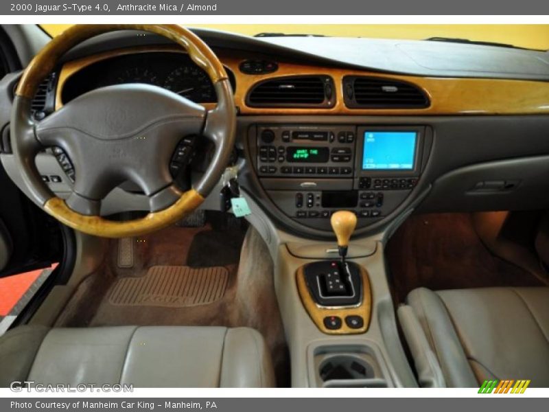 Anthracite Mica / Almond 2000 Jaguar S-Type 4.0